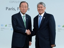 Алмазбек Атамбаев принял участие в открытии 21-й Конференции сторон рамочной конвенции ООН по изменению климата