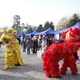 Фото ИА «24.kg». Нооруз-2017. На выставке-ярмарке в Бишкеке выступают знаменитые «китайские драконы»