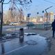 Фото читательницы 24.kg. В центре Бишкека прорвало трубы