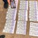 Фото ГКНБ. Задержание подозреваемого в вымогательстве денежных средств