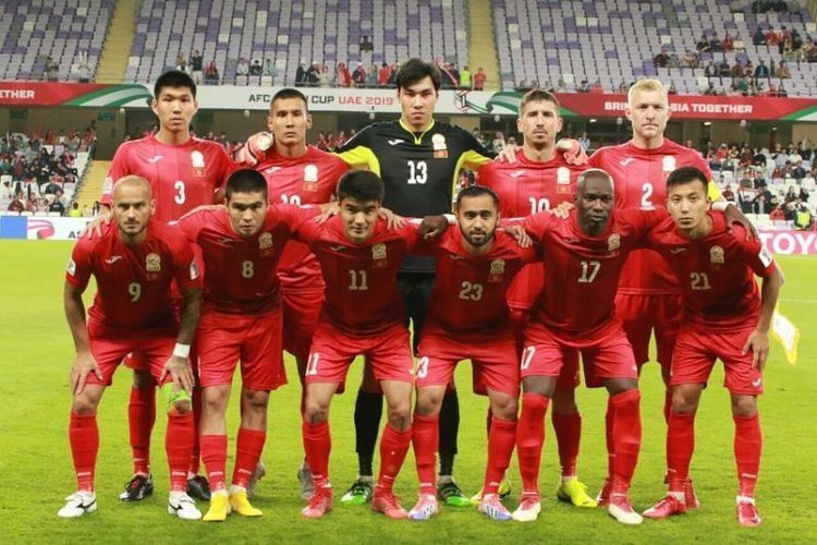 Сборная Кыргызстана по футболу осталась на 95-м месте в рейтинге ФИФА