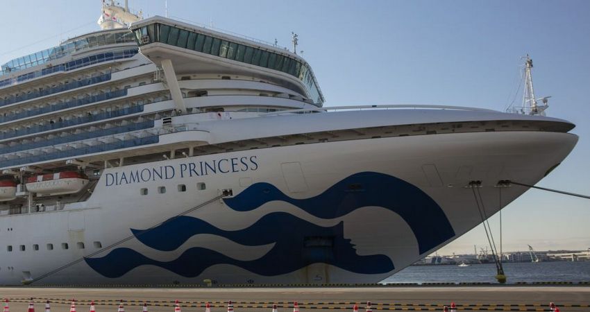 Diamond Princess лайнер коронавирус