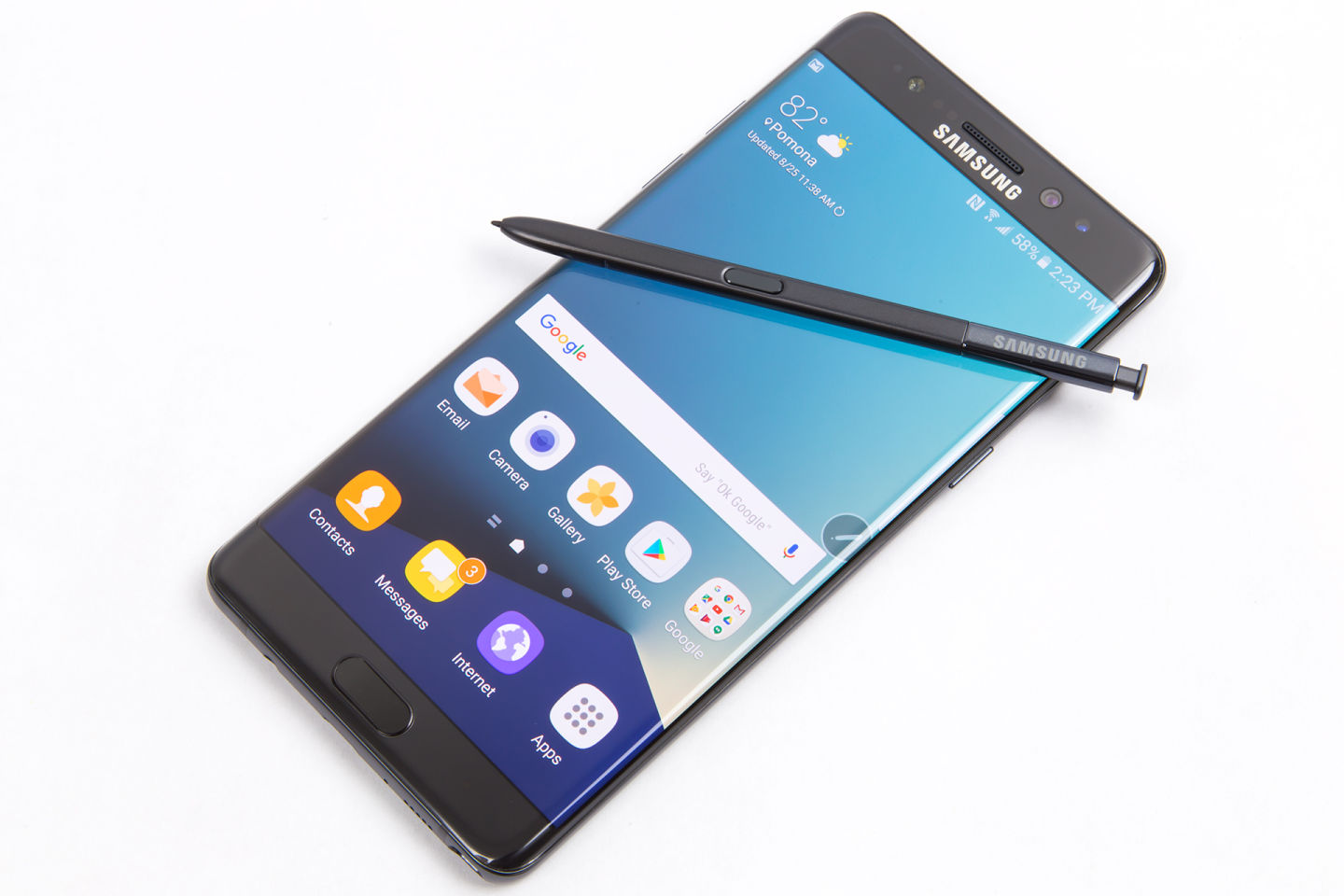 Samsung прекратила продажи Galaxy Note 7 и просит не использовать его - |  24.KG