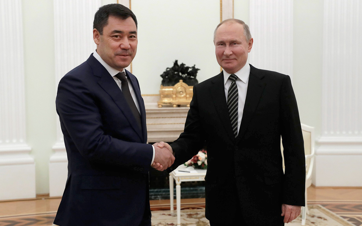 Meeting of Sadyr Japarov with Vladimir Putin begins in Sochi - | 24.KG