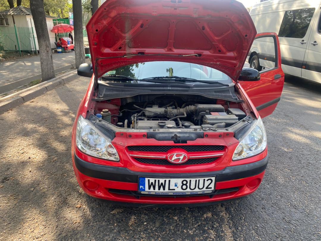 В Бишкеке задержали водителя Hyundai Getz с подложными номерами