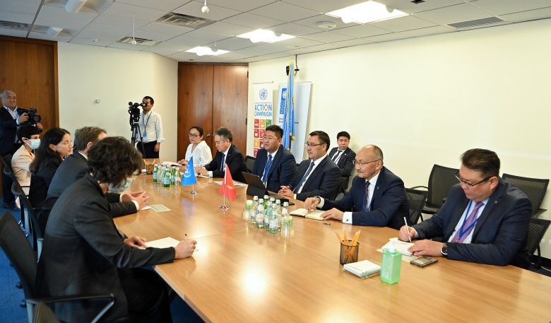 Садыр Жапаров и администратор Программы развития ООН обсудили совместные проекты