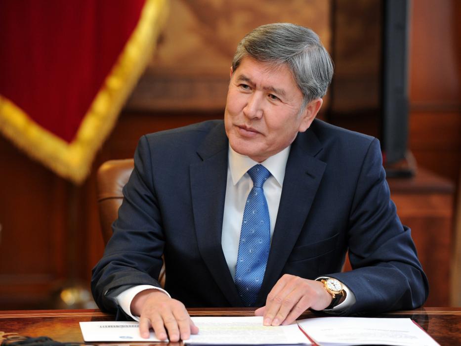Almazbek Atambayev writes and performs new song 24.KG