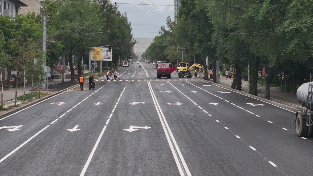 В мэрии Бишкека, рассказали на каком этапе реконструкция основных дорог