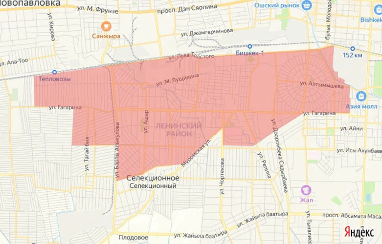 Part of Bishkek to have no cold water on October 7