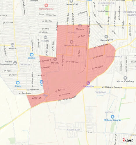 Part of Bishkek to have no drinking water on October 29