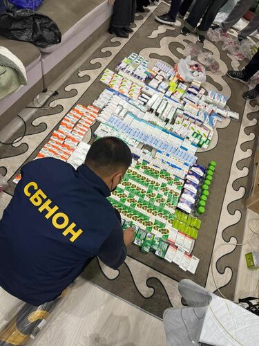 Illegal psychotropic drug distribution channel uncovered in Bishkek