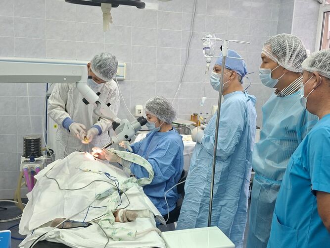 Qatari surgeons to operate on children with hearing impairments in Bishkek