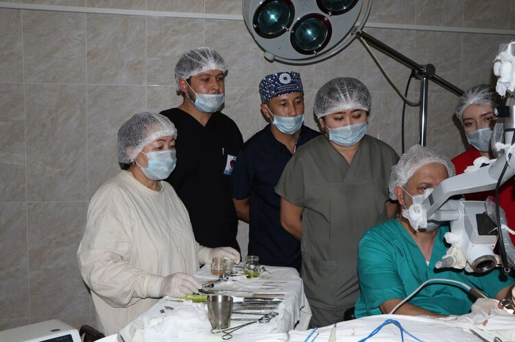 Doctors from Qatar restore hearing for adult Kyrgyz patients
