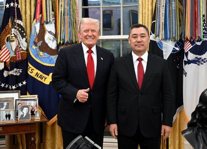 Presidents of Kyrgyzstan and USA hold talks in Washington