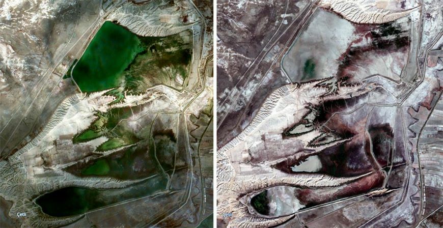 Two reservoirs in Turkmenistan completely dry up due to drought