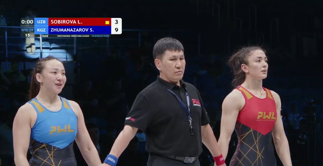 Лига PWL. Кыргызстанка Сезим Жуманазарова обыграла соперницу из&nbsp;Узбекистана