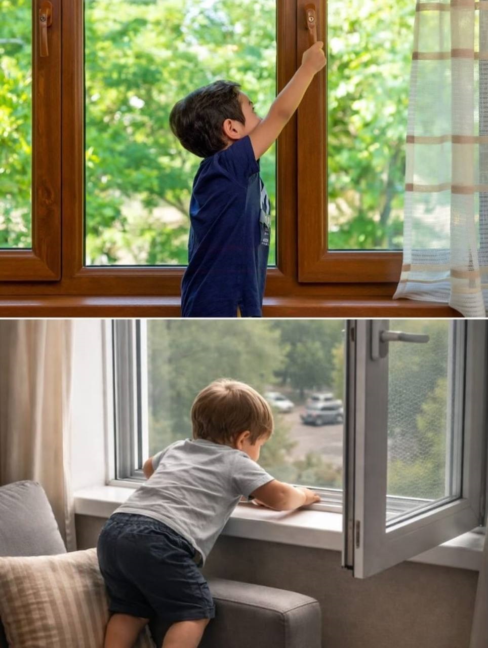 Безопасность детей: МВД просит не&nbsp;оставлять окна открытыми