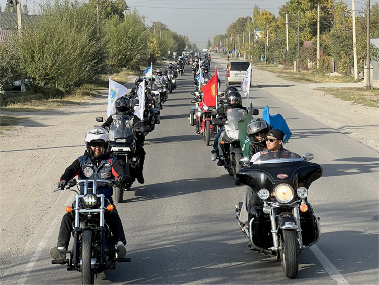 Вдохновленные Играми кочевников байкеры Бишкека откроют сезон с&nbsp;этно-шоу