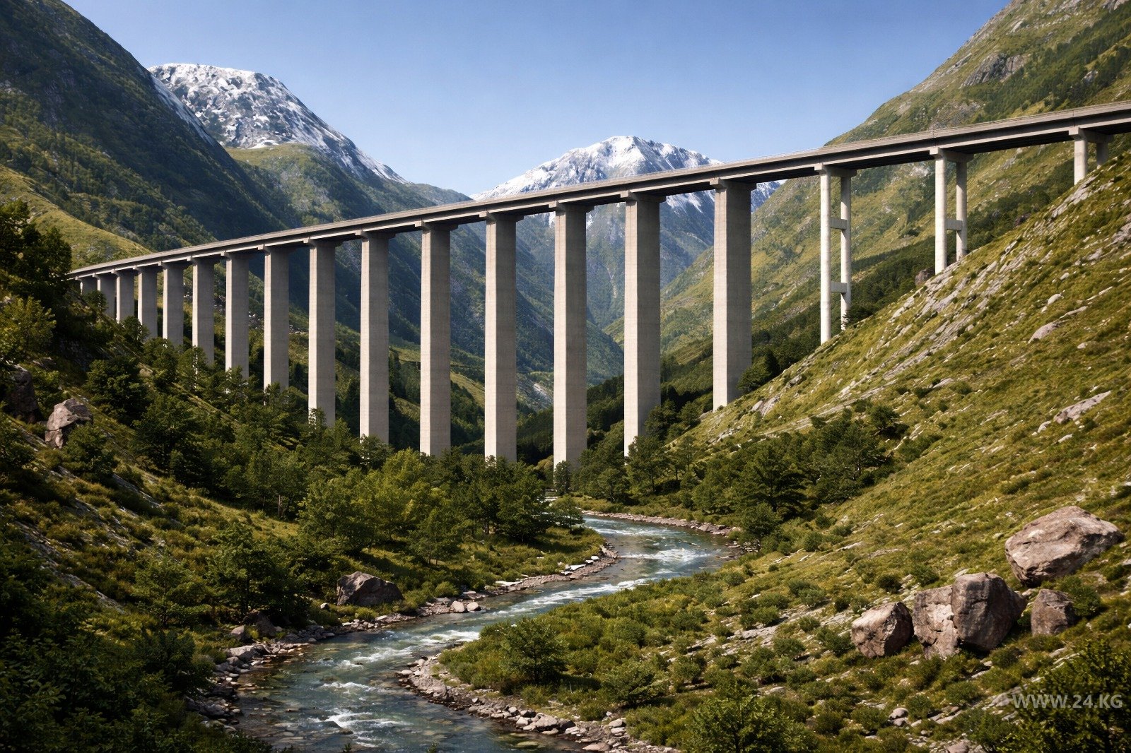 Барскоон&nbsp;&mdash; Бедель: в&nbsp;Кыргызстане строят новую транспортную артерию региона