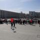 Фото 24.kg. Сторонники Садыра Жапарова собрались на площади Ала-Тоо