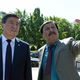Фото пресс-службы президента. Сооронбай Жээнбеков во время визита в Кыргызский национальный академический драмтеатр