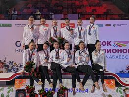 Гимнастки из&nbsp;Кыргызстана завоевали медали на&nbsp;Гран-при в&nbsp;Москве
