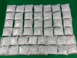 Hong Kong customs seizes methamphetamine in pallets with ceramics from KR