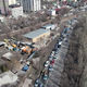 Фото ГАООСиЛХ. Перекресток проспекта Молодой Гвардии и улицы Льва Толстого
