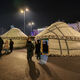 Фото пресс-службы мэрии Бишкека. На площади Ала-Тоо установили юрты