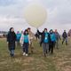 Фото представительства ЮНИСЕФ в Кыргызстане. Девочки из Казахстана, Кыргызстана и Узбекистана запустили наноспутники для анализа загрязненности воздуха