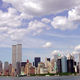 Фото из интернета. Вид на Манхэттен и башни Всемирного торгового центра в Нью-Йорке. Фотография сделана летом 2001 года