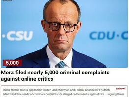 Канцлер ФРГ подал 5&nbsp;тысяч исков за&nbsp;оскорбления в&nbsp;его адрес
