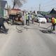 Фото пресс-службы мэрии. В Бишкеке начался ямочный ремонт дорог