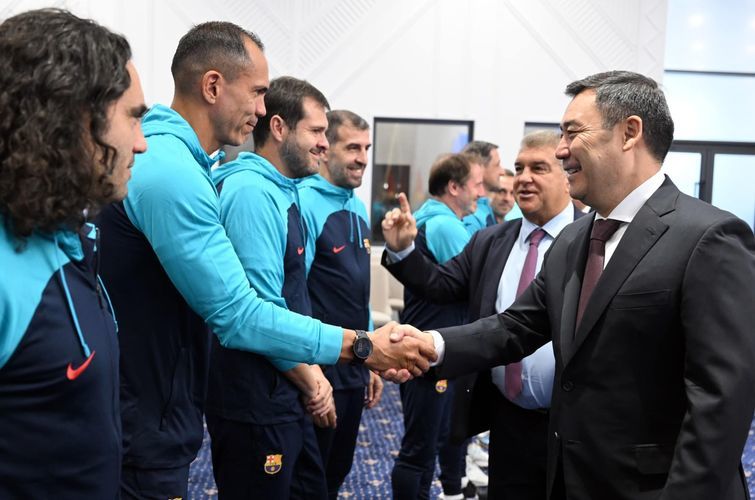 FC Barcelona opens Barça Academy in Kyrgyzstan