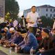 Фото мэрии Оша. В Оше на центральной площади прочли молитву