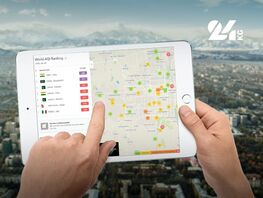 Загрязнение воздуха в&nbsp;Бишкеке на&nbsp;21&nbsp;января. Столица вновь на&nbsp;первом месте
