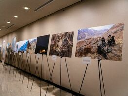 Kyrgyzstan opens photo exhibition on snow leopards at UN Headquarters