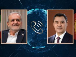 Sadyr Japarov discusses situation in the Middle East with President of Iran