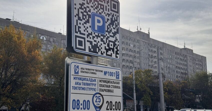 Мэрия Бишкека предлагает ввести зональную и&nbsp;почасовую оплату парковок
