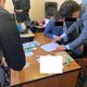 Фото пресс-центра ГКНБ. В Бишкеке задержан замдиректора департамента по делам банкротства