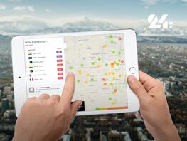 Загрязнение воздуха в&nbsp;Бишкеке на&nbsp;2&nbsp;декабря. Что показывают датчики
