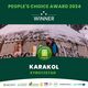 Фото из интернета. Каракол был объявлен победителем в номинации People’s Choice Awards 2024