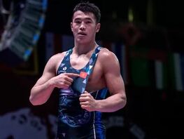 Турнир по&nbsp;борьбе в&nbsp;Албании. Кыргызстанец Акжол Махмудов уступил в&nbsp;четвертьфинале
