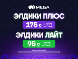 MEGA запускает новые недельные тарифы &laquo;Элдики Лайт&raquo; и&nbsp;&laquo;Элдики Плюс&raquo;
