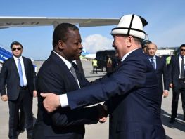 Chairman of Council of Ministers of Togo arrives in Bishkek
