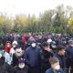 Фото 24.kg. В Бишкеке начался митинг сторонников Алмазбека Атамбаева