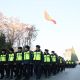Фото полпредства. В Оше прошел гарнизонный смотр силовиков перед досрочными парламентскими выборами