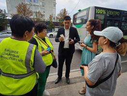 &laquo;Выходите из&nbsp;салона&raquo;: как в&nbsp;автобусах Бишкека проходит первый день без налички
