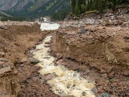 Mudflows and rising water levels in rivers forecast in Kyrgyzstan