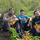 Фото из личного архива. Как красиво цветет айгуль! С коллегами в Баткенской области 